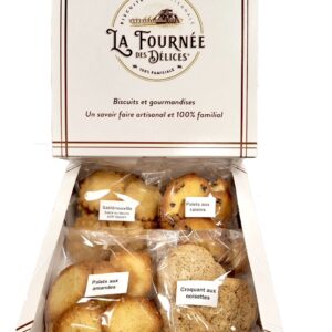 Boite d'assortiment de biscuits